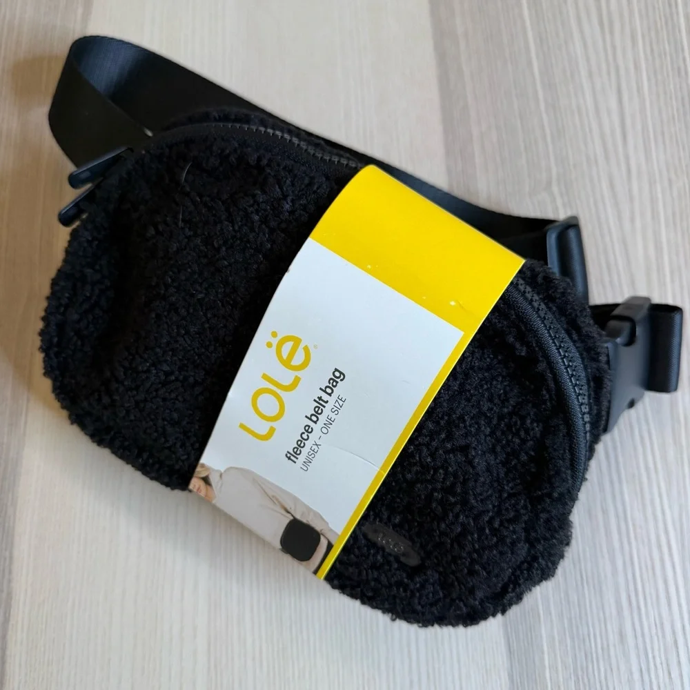 NWT Lole Fleece Belt Bag